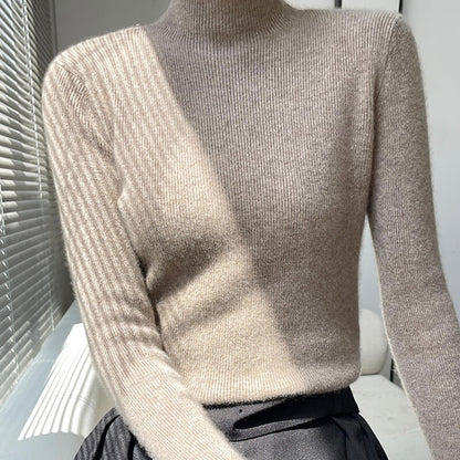 (🎁Božična posebna ponudba🎄)🔥50 % popust:Eleganten in moden pleten pulover (volnen žamet)