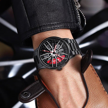 ⌚Darilna ura - popolna eleganca z dirkalnim volanom - čas je dragocen