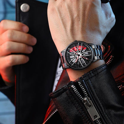 ⌚Darilna ura - popolna eleganca z dirkalnim volanom - čas je dragocen