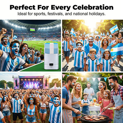 🏆 3 az 1-ben zászlós arcfestő ceruza – sporteseményekhez és nemzeti ünnepekhez – utánvéttel 🎯
